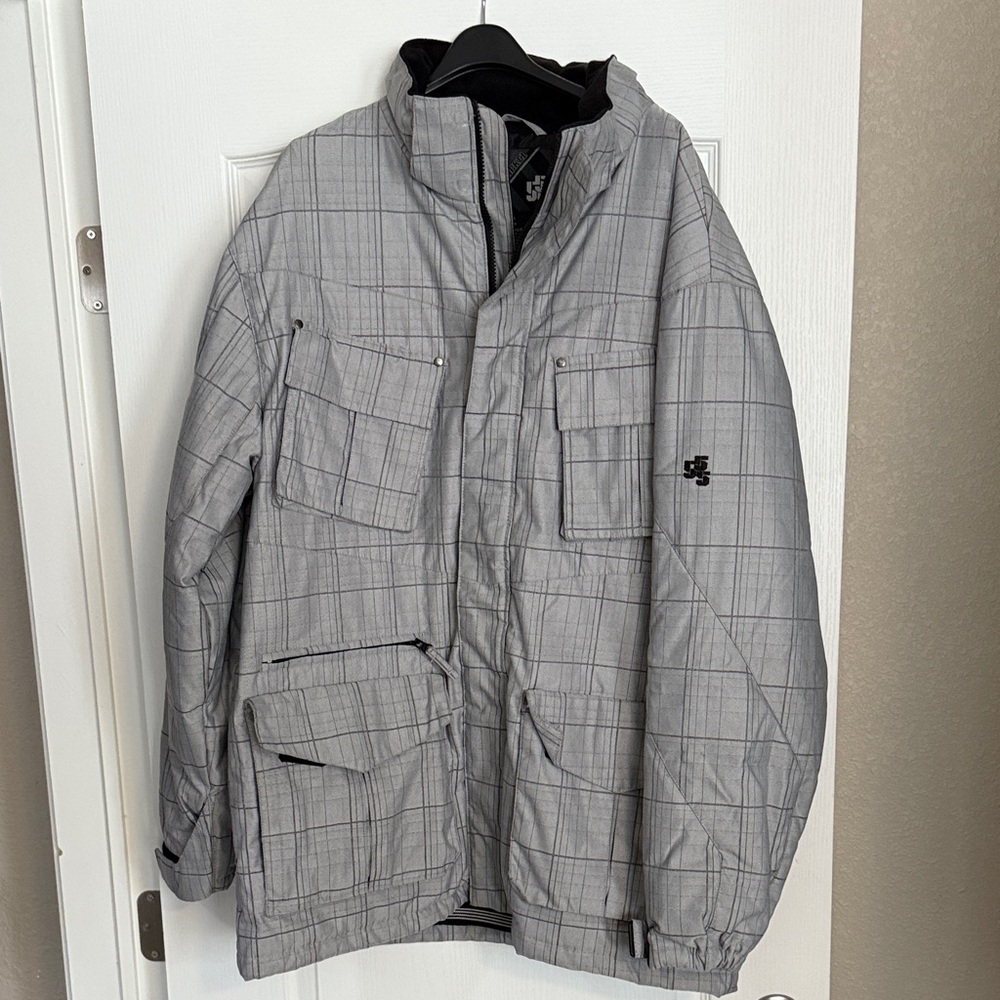Triple Five Soul Plaid Ski Jacket